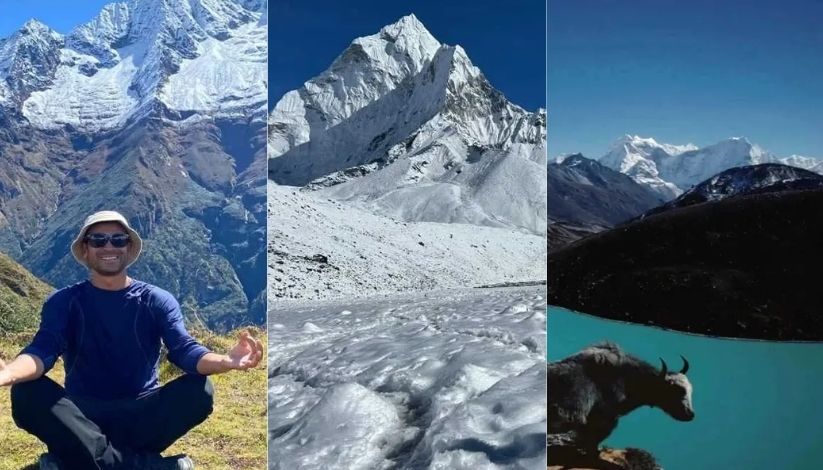 Image showing three different views of different EBC routes