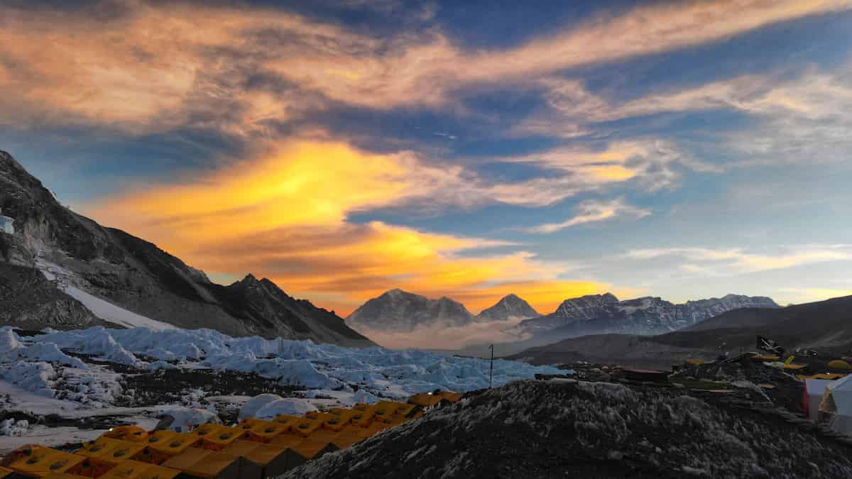 Everest-Base-Camp-Sunset