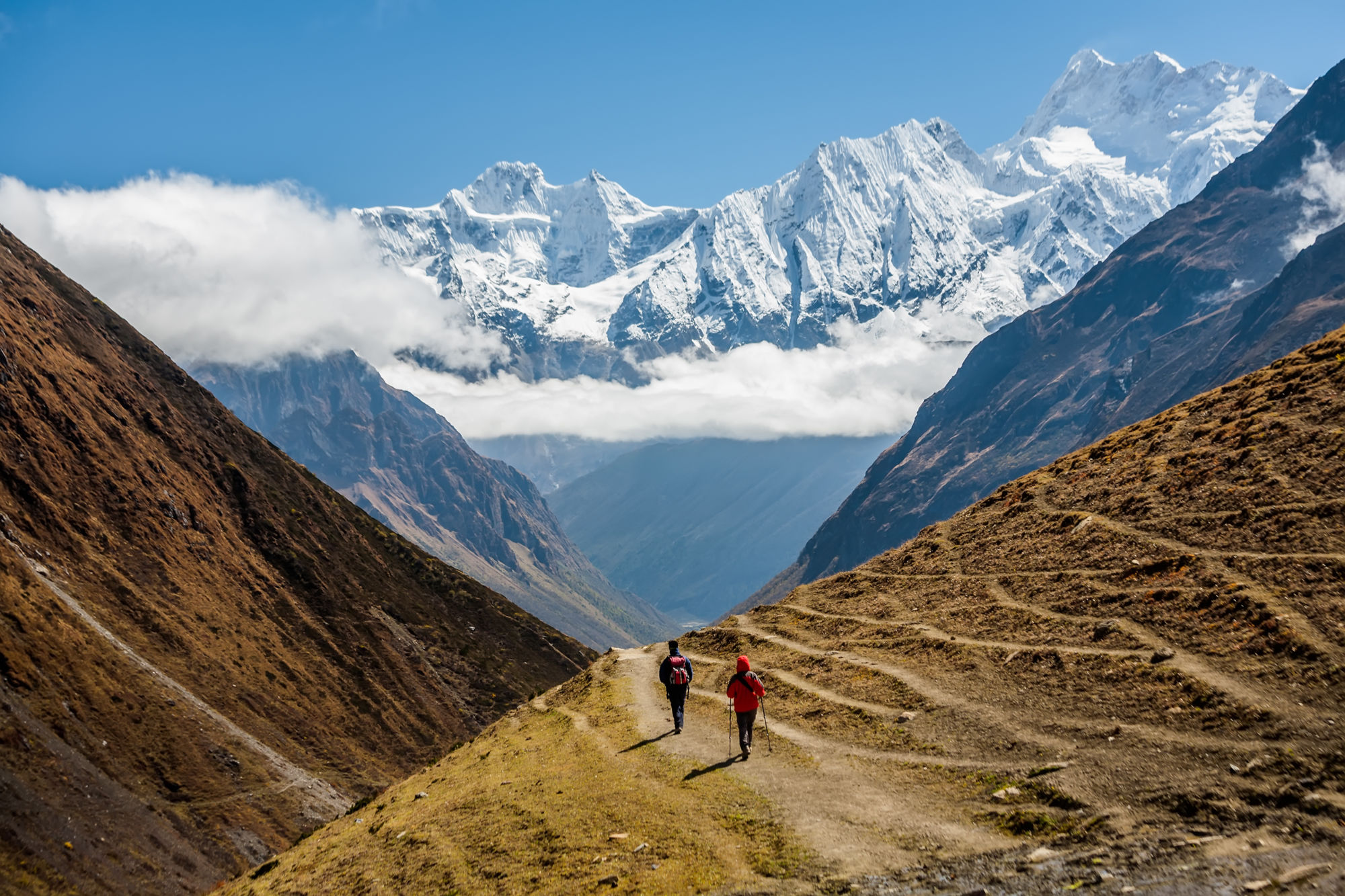 Mount Manaslu, the eighth-highest mountain in the world