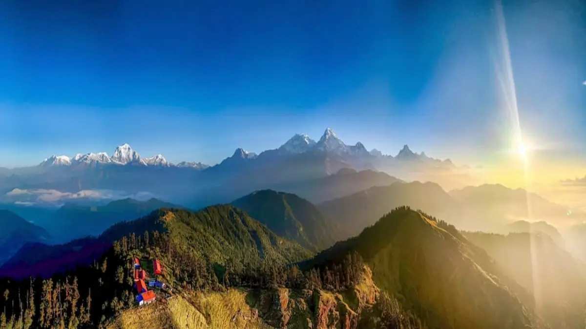 Khopra Ridge Sunset View