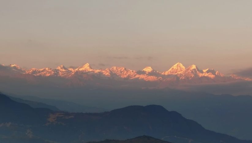 Sunrise view from Chisapani