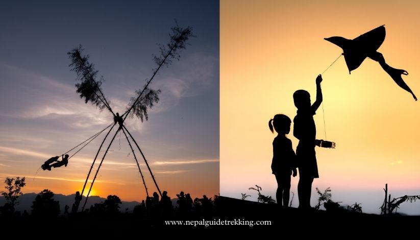 dashain-swing-kite
