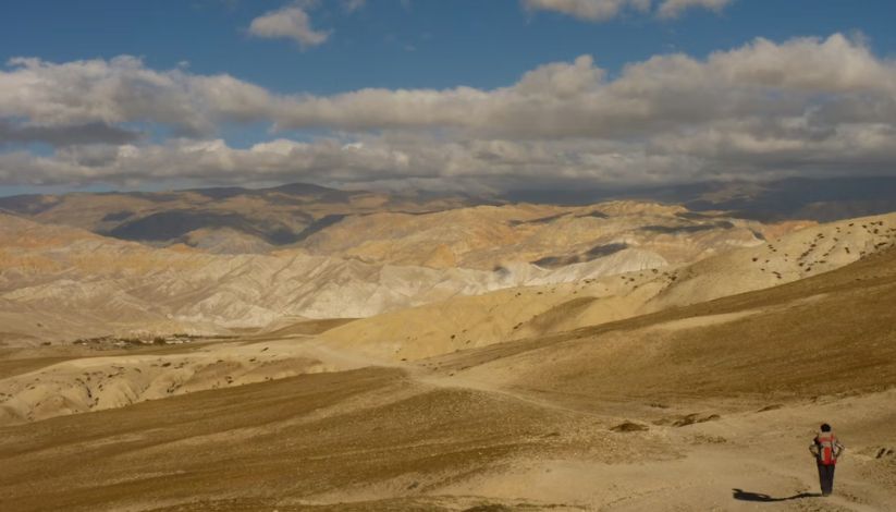 Upper Mustang Moon Like Surface