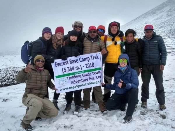 Everest Base Camp Trek 2018 Group