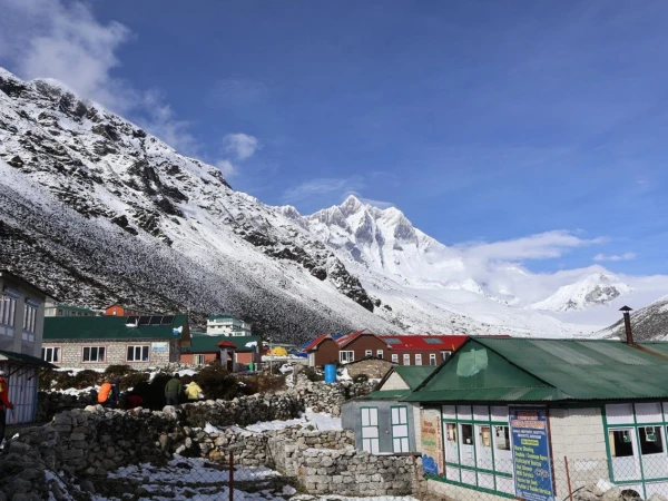 Everest Trek Teahouse Village Khumbu