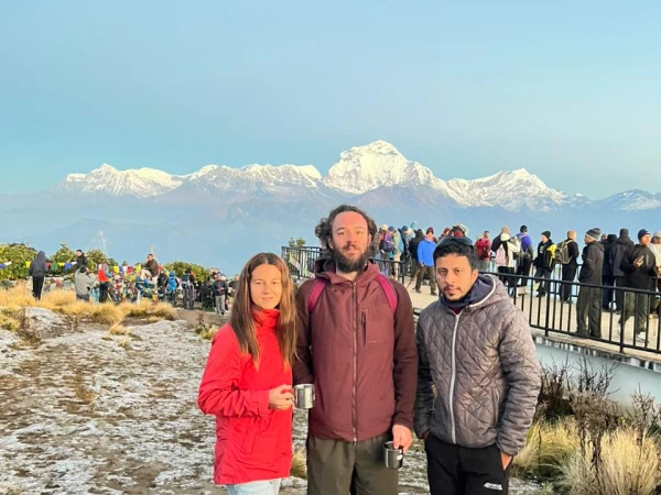 Ghorepani Clients Trekkers