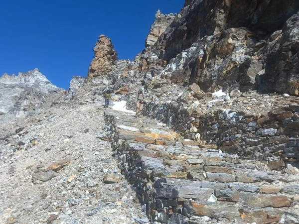 Hiking Trail Renjo La Pass
