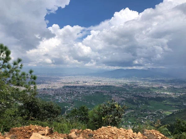 Kathmandu Valley View Champadevi