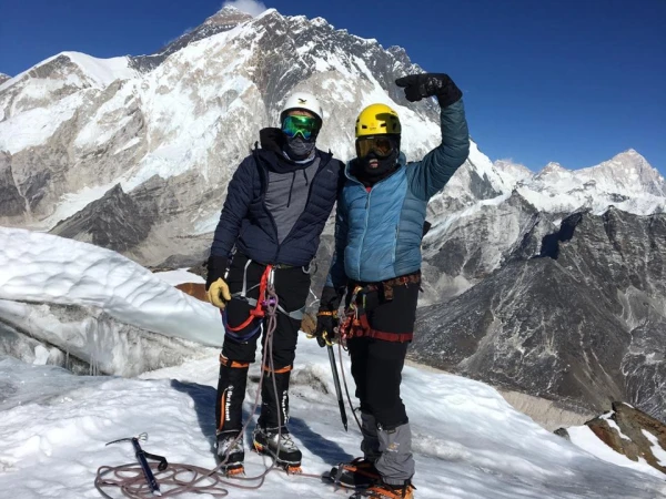 Lobuche East Summit View Everest