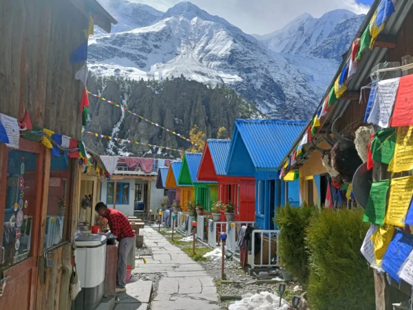 Manang Village Beautiful