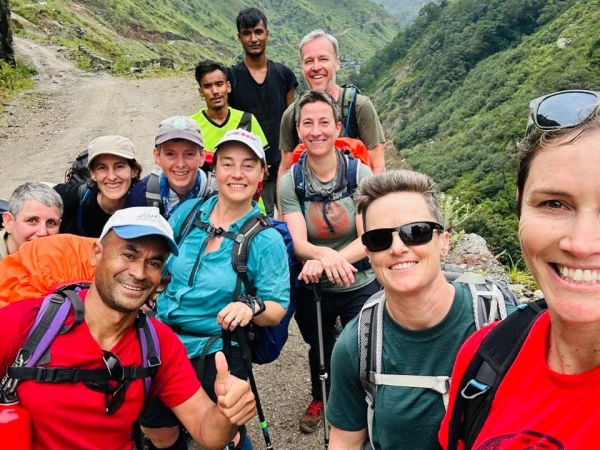 Manaslu Trekking Selfie 1