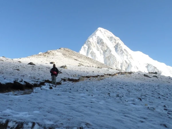 Mount Pumori Snowy View