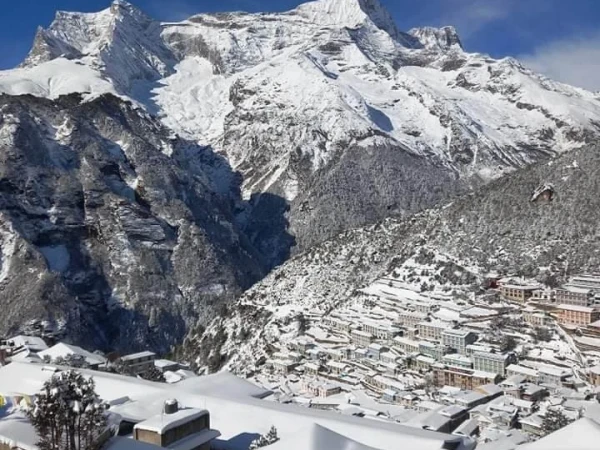 Namche In Winter