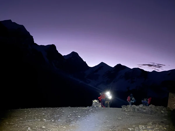 Sunrise View Thorong La Pass 1