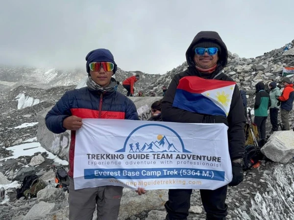 Trekking Guide Team Adventure Group Everest Base Camp