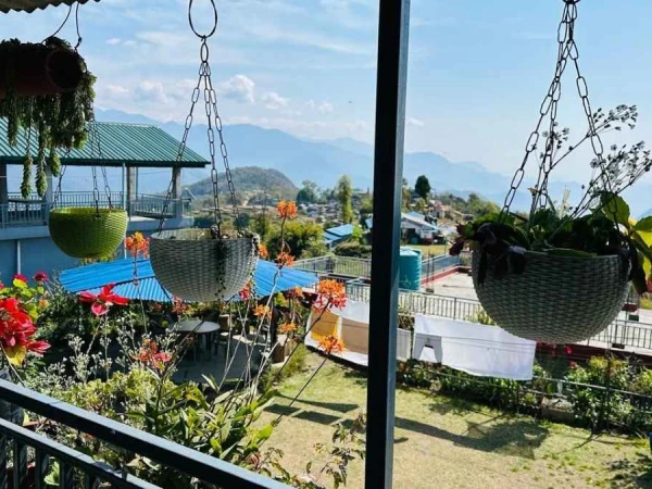 View Dhampus Village