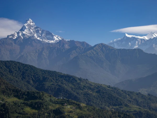 View From Dhampus Village