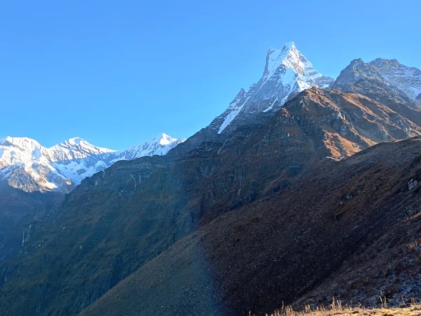 View From Mardi Himal